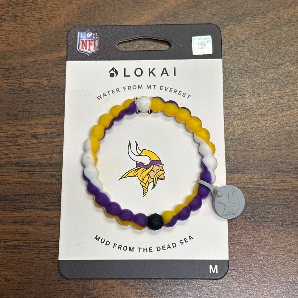 NWT - LOKAI NFL Vikings Bracelet